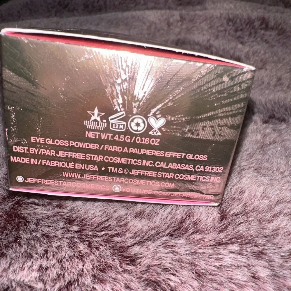 NEW in BOX Jeffree Star Eye Gloss Powder in Mood Ring Full Size 4.5g NIB